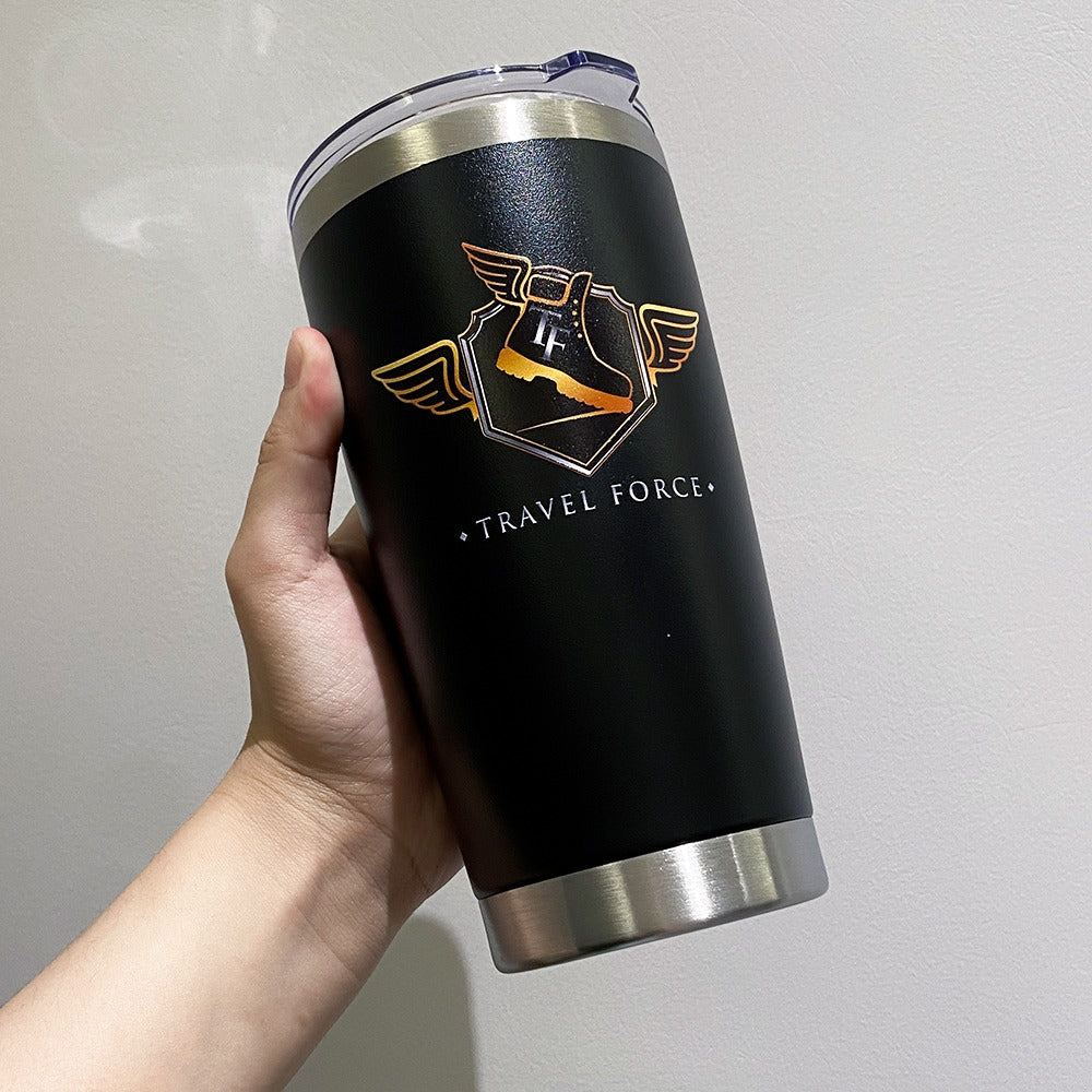 Insulated Steel travel mug